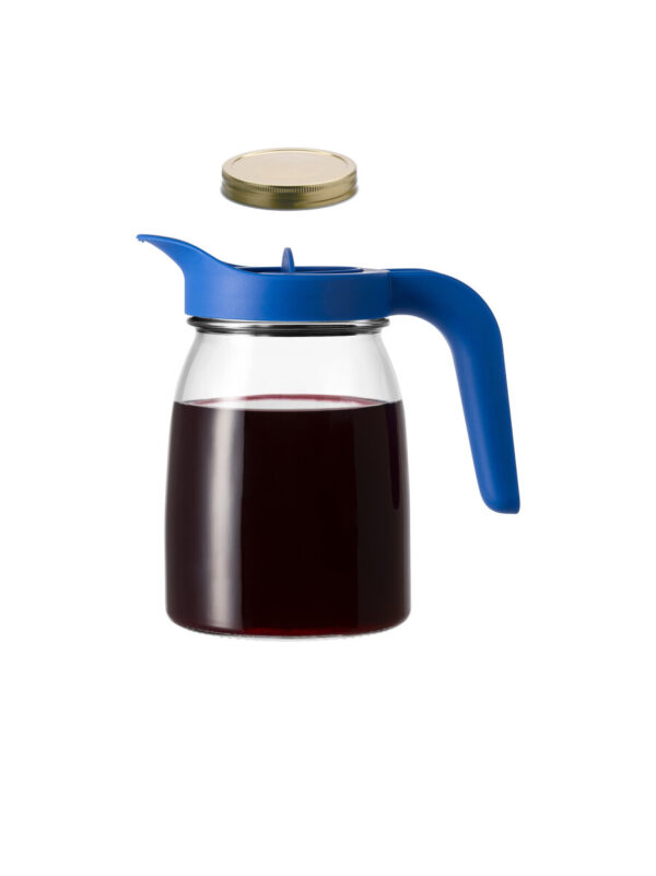 Flexy1000 2jug in1 blu lid+gld lid