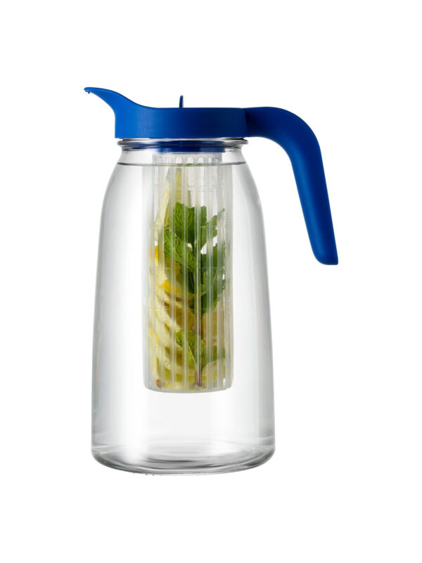 Flexy2000 jug blue lid+infuser