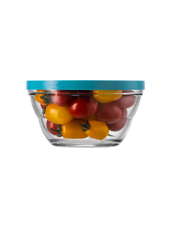 Bowl lambada 17 l.blue lid