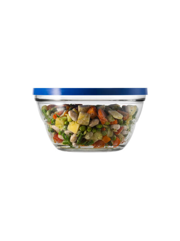 Bowl lambada 21,5 l.blue lid - Image 3