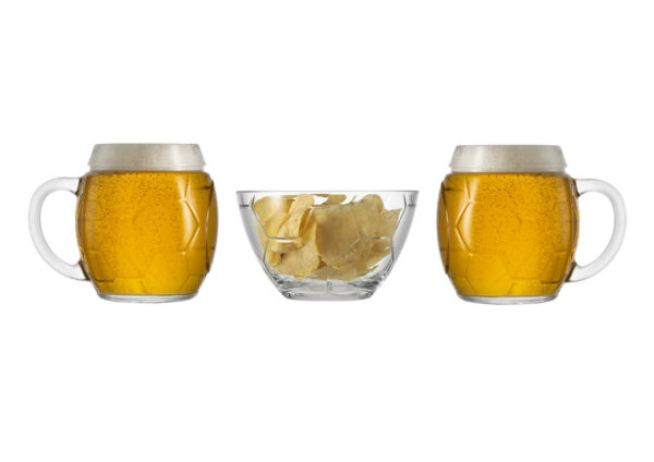 Football set(1xbowl14+2xsoccer mug)