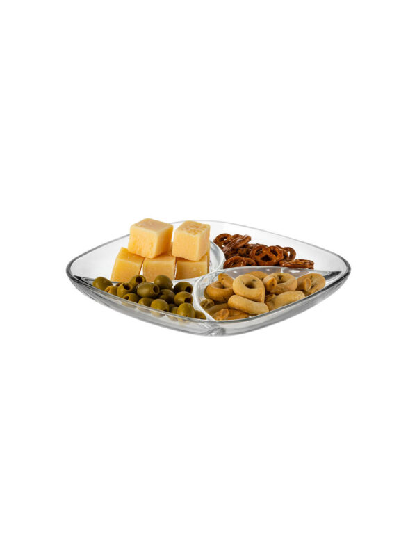 Palladio sq. tray 4sec.