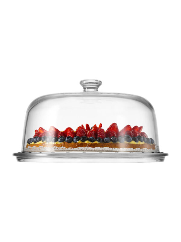 Palladio 31 cake plate w/dome - Image 3