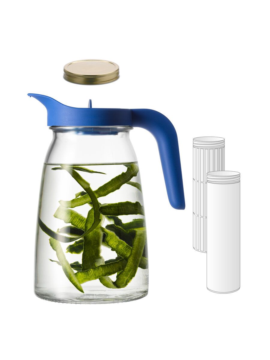 Caraffa indro 1 lt. 116 brocca20flexy150020t.blu204in1201730044520piena 11 c6f9ef35